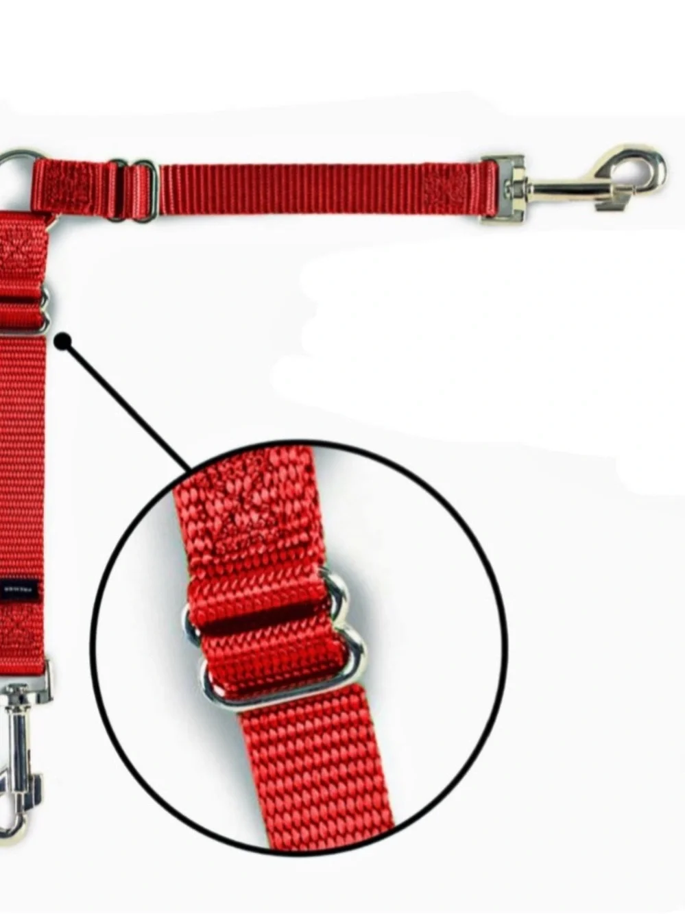 Pet Safe Adjustable Red Dual Coupler Sz Large